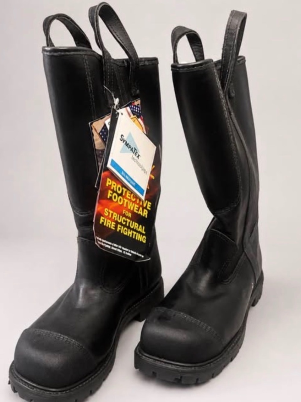 NWT Thorogood 804-6373 Firefighter Bunker Boots 10W Vibram Made USA